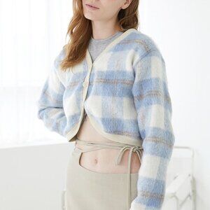 Storets Lydia Boucle Jacket in Plaid S/M